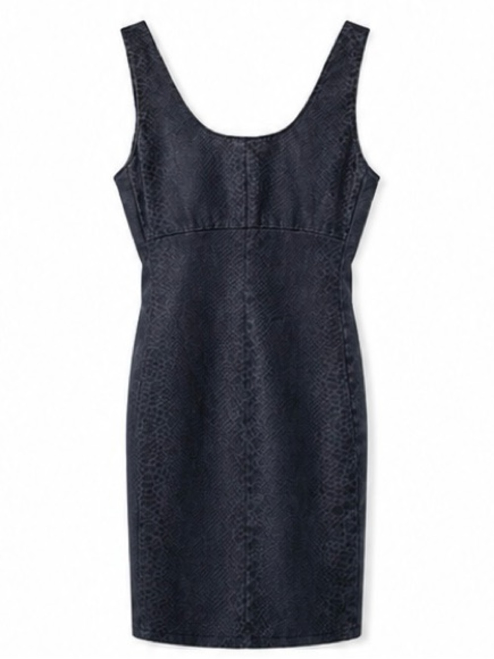 GAP 1969 Denim Snakeskin Print Dress